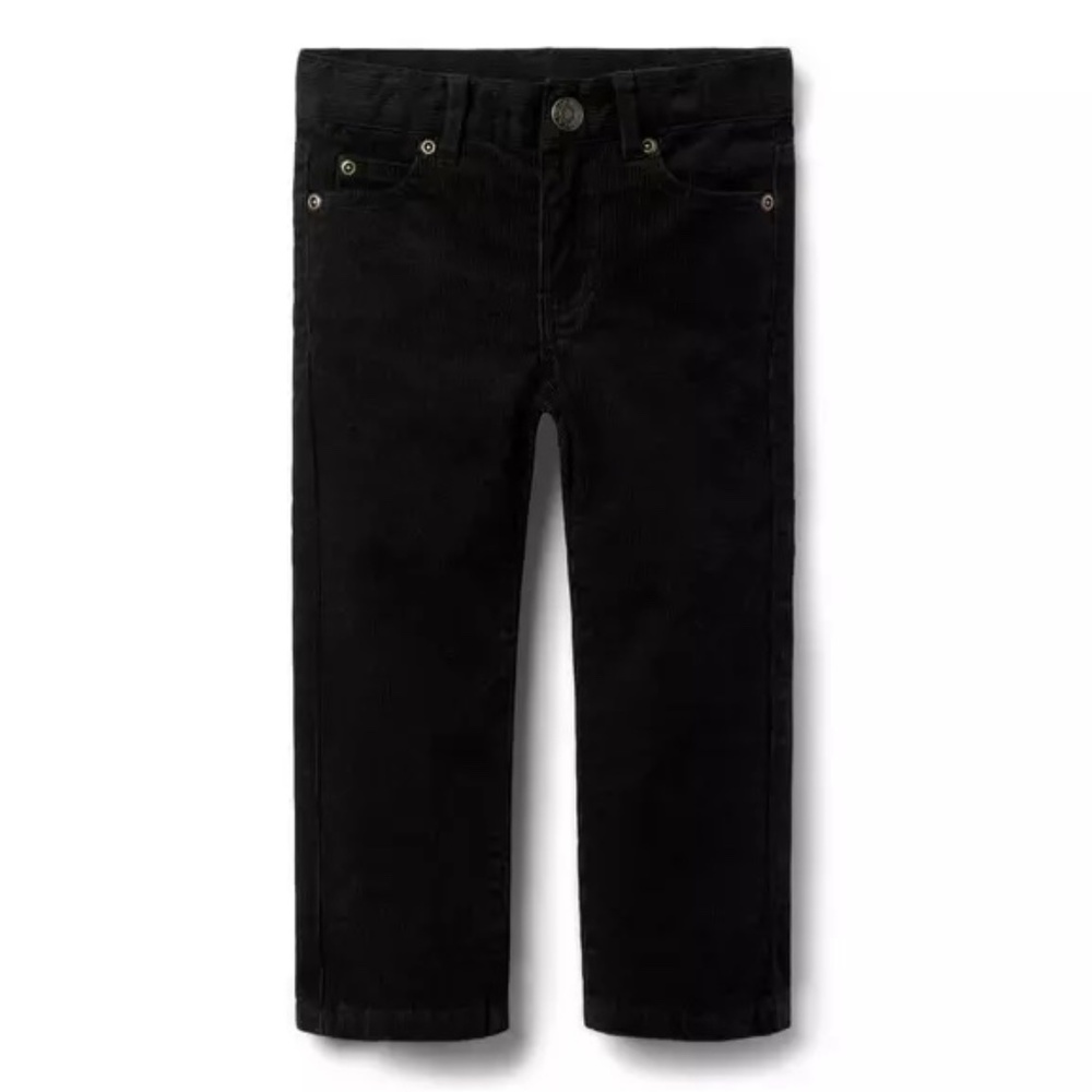 Janie and Jack The Corduroy Pant in black - size 2T